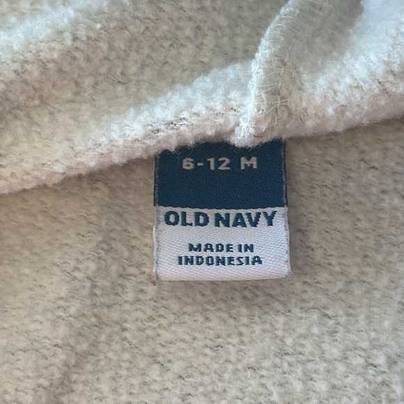 Old Navy - Bunny Bunting Bag/Romper/Outerwear. Size 6-12 months - Picture 3 of 5